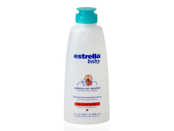Colonia Estrella sin alcohol x 200 ml (12)