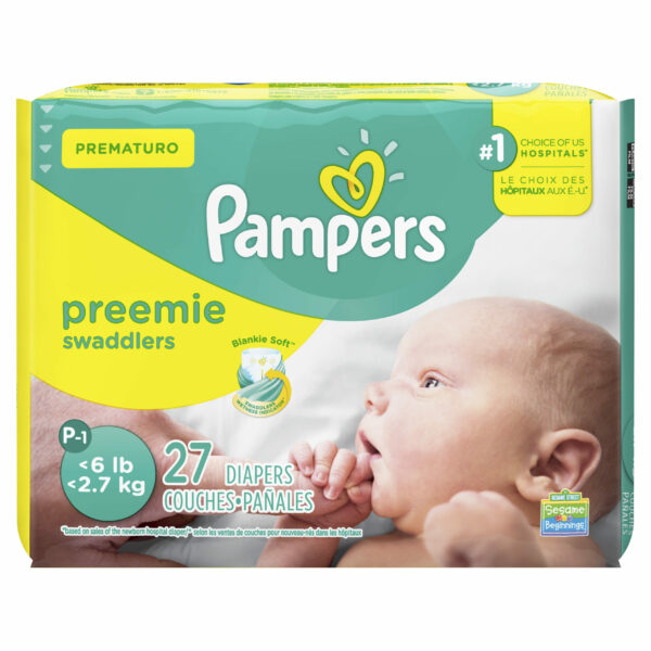 Pampers Prematuros P-1 x 20 un (12)