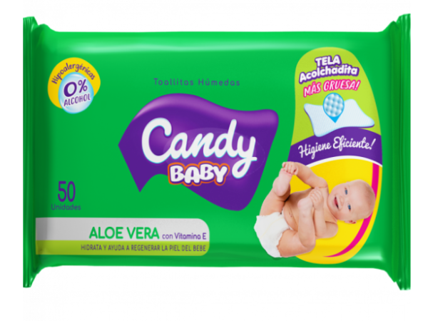 Toalla Humeda Candy Aloe Vera FP x50 (24)