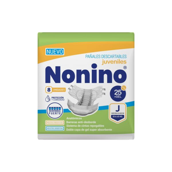 Nonino Anat. Elast. Juvenil c/barrera X 8 Un. (10)