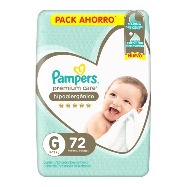 Pampers Premium Care Hiper Gde x 72 un. (2)