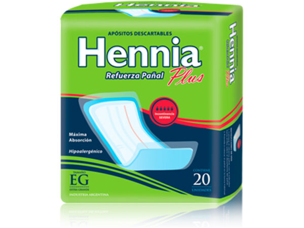 Refuerza Pañal Hennia Recto Plus x20u. (6)