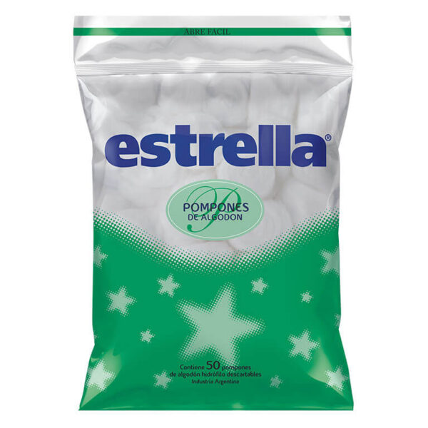 Pompones Estrella x 50un (12)