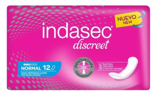 Indasec Normal aposito para inco Leve x 12 un (12)