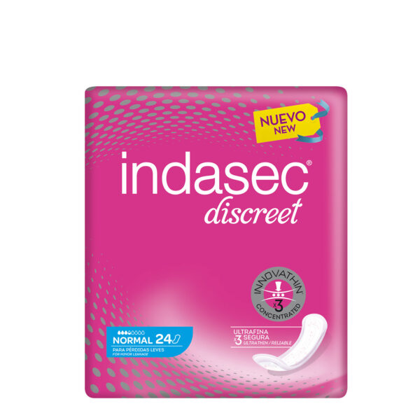 Indasec Discreet Normal aposito para inco Leve x 24 un. (6)