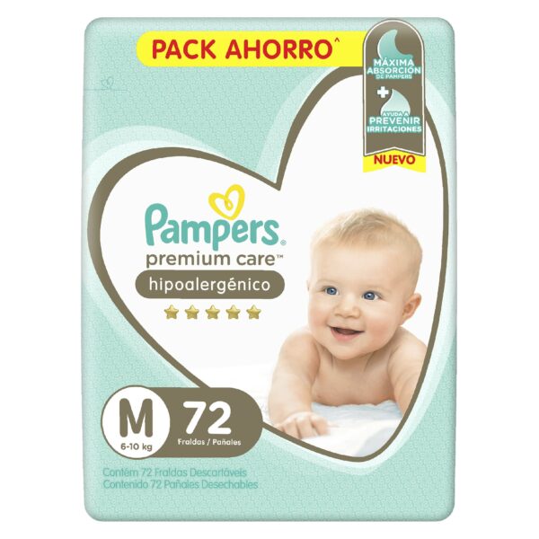 Pampers Premium Care Med Hiper x 72 (2)